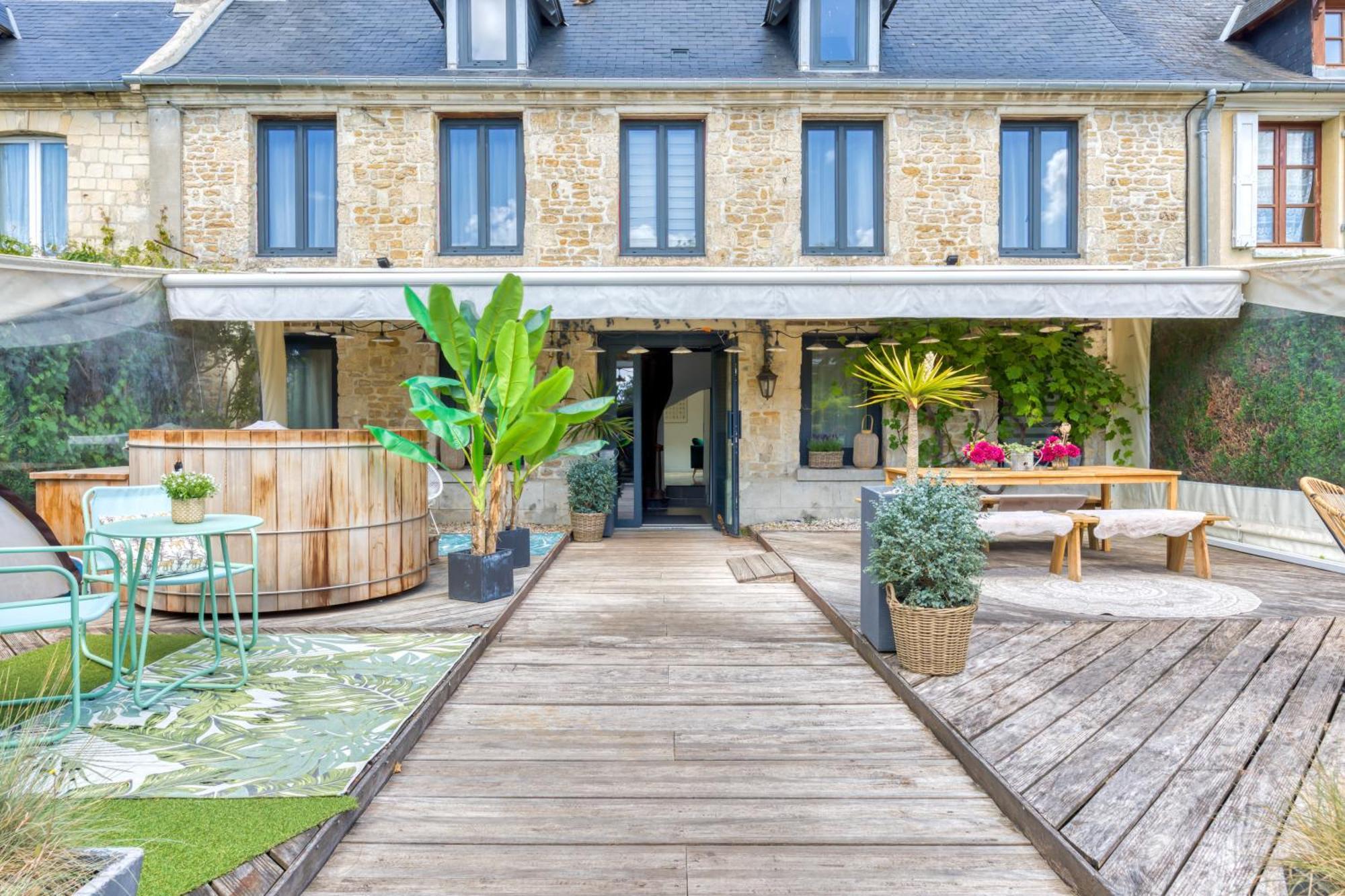 טוקה La Dame De Coeur La Maison A L'Oree De Deauville מראה חיצוני תמונה